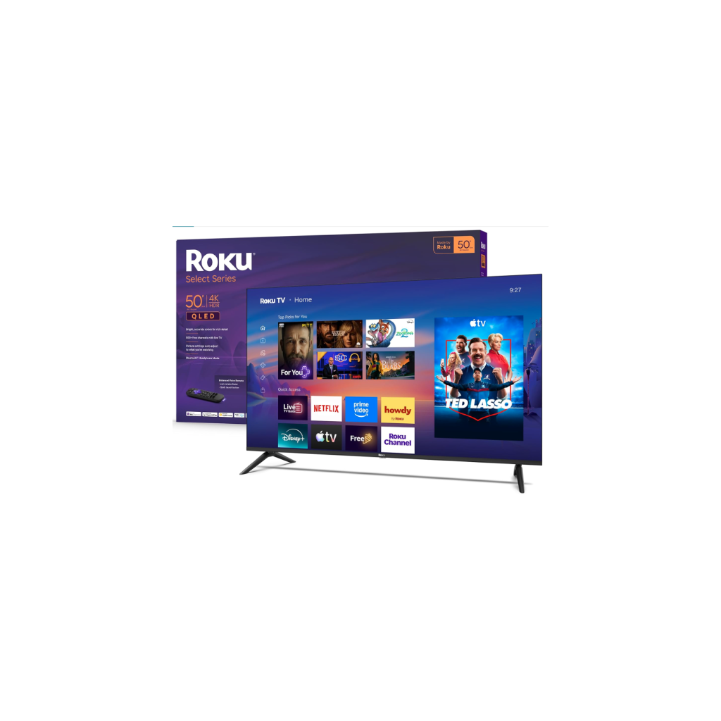 Roku 50 inch - Select Series - 4K - QLED - Smart TV – 2026