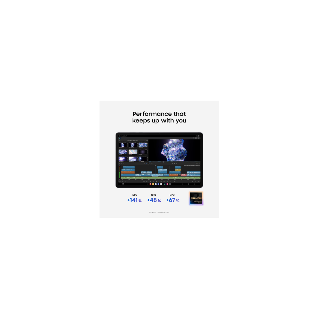 Galaxy Tab – MediaTek - Dimensity - Android - Gray - Wi-Fi